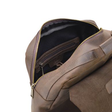 Сумка рюкзак для ноутбука з кінської шкіри TARWA RC-3420-3md  Коричневий