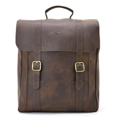 Сумка рюкзак для ноутбука из лошадиной кожи TARWA RC-3420-3md Коричневый