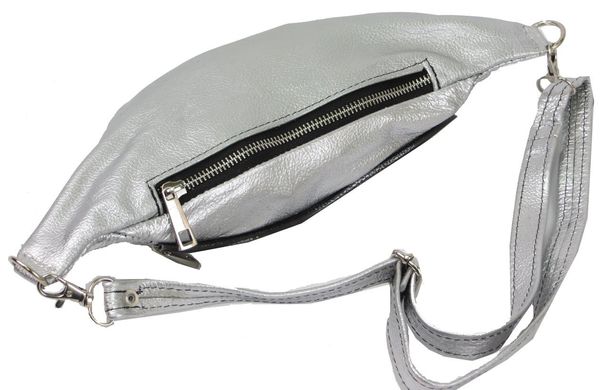 Женская сумка на пояс из кожи Always Wild KS05D silver