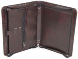 Папка-портфель деловая из кожзама Exclusive 710400-1 brown фото