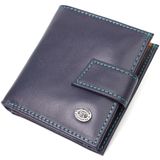 Компактный женский кошелек из натуральной кожи ST Leather 19425 Синий фото