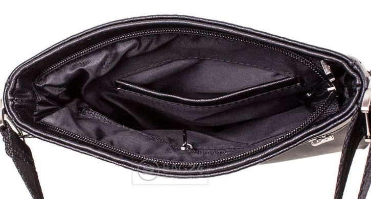 Недорогая сумка из высококачественного кожзаменителя MIS MS34158, Черный