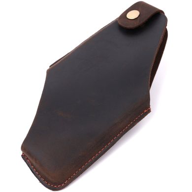 Оригинальный чехол для телефона из натуральной винтажной кожи Vintage sale_15058 Коричневый