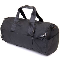 Спортивна сумка текстильна Vintage 20640 Чорна