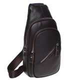Мужской кожаный рюкзак Borsa Leather K16603-brown фото
