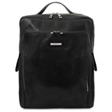 Шкіряний рюкзак для ноутбука великого розміру Bangkok Tuscany TL141987  (Чорний) фото