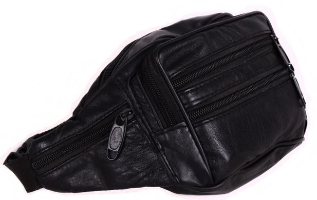 Прикольная мужская сумка из кожи Bags Collection 00615, Черный