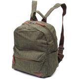 Практичний чоловічий рюкзак з текстилю Vintage 22242 Оливковий фото