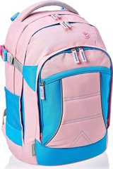 Ергономічний рюкзак із посиленою спинкою 25L Amazon Basics рожевий