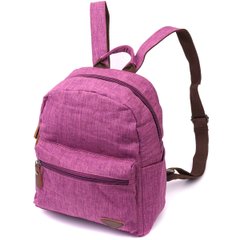Барвистий жіночий рюкзак з текстилю Vintage 22243 Фіолетовий