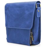 Шкіряна сумка-планшет через плече RU-3027-4lx бренду TARWA ульрамарин Синій фото