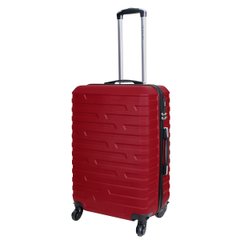 Пластиковый чемодан среднего размера Costa Brava 22" Vip Collection бордовая Costa.22.Bordo