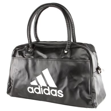 Містка дорожня сумка зі шкірозамінника Adidas 15115, Чорний