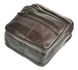Многофункциональная мужская кожаная сумка Accessory Collection 12748, Коричневый