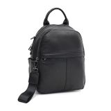 Женский кожаный рюкзак Ricco Grande K18095bl-black фото