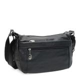 Жіноча шкіряна сумка Keizer K1024bl-black фото