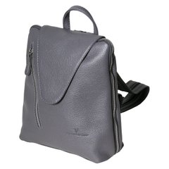 Рюкзак из натуральной кожи 1612F Vip Collection, серый 1612.G
