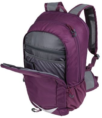 Спортивный рюкзак с увеличением объема и дождевиком Crivit 14+3L лиловый