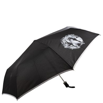 Зонт женский полуавтомат ART RAIN (АРТ РЕЙН) ZAR3611-72 Черный