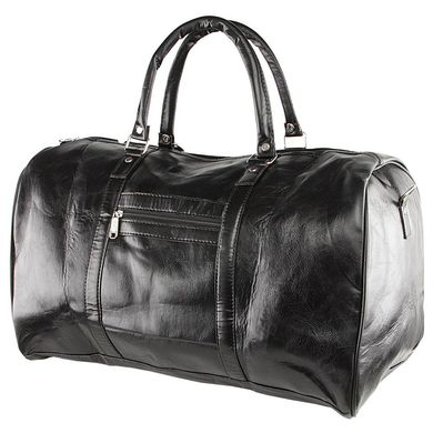 Надійна дорожня сумка чорного кольору 15121, Чорний