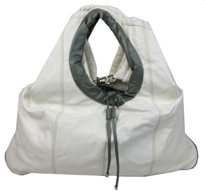 Оригинальная женская кожаная сумка Giorgio Ferretti белая