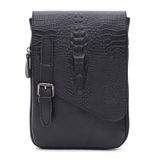 Mужская кожаная сумка Keizer K15219bl-black фото