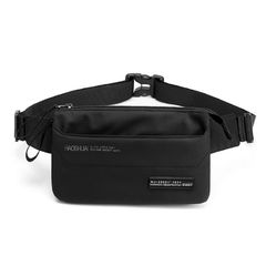 Компактна тканинна сумка на пояс Confident AT08-999-9A Чорний