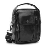 Mужская кожаная сумка Keizer K1338a-black фото
