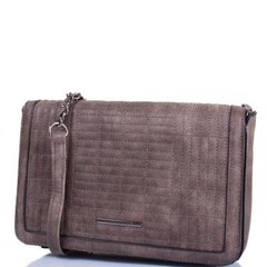 Жіноча сумка-клатч з якісного шкірозамінника AMELIE GALANTI (АМЕЛИ Галант) A981046-muddy Коричневий