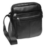 Чоловіча шкіряна сумка через плече Keizer K19980-black фото
