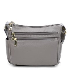 Женская кожаная сумка Keizer K16008gr-grey