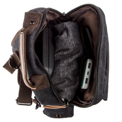 Сумка-рюкзак на одне плече Vintage 20143 Чорна