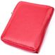 Яркое портмоне для женщин на молнии из натуральной кожи ST Leather 19486 Красный