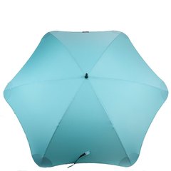 Протиштормова парасолька-тростина жіноча механічна з великим куполом BLUNT (Блант) Bl-xl-2-mint-green Бірюзова