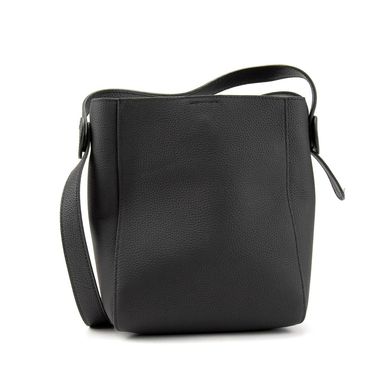 М'яка шкіряна сумка кросбоді Olivia Leather B24-W-210A Чорний