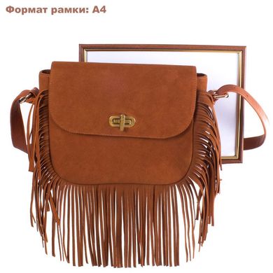 Жіноча дизайнерська шкіряна сумка GALA GURIANOFF (ГАЛА ГУР'ЯНОВ) GG1403-24 Помаранчевий