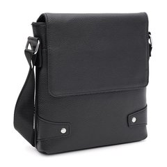 Мужская кожаная сумка Keizer K1033bl-black
