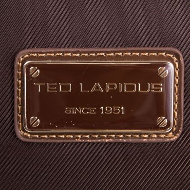 Сумка женская текстильная TED LAPIDUS (ТЕД ЛАПИДУС) FRHNY4085H14-10 Коричневый