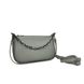 Элегантная кожаная сумочка с цепочкой Firenze Italy F-IT-9833G Серый