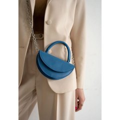 Жіноча шкіряна міні-сумка Сhris micro яскраво-синя Blanknote TW-CHRIS-MI-blue