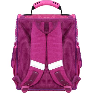 Рюкзак школьный каркасный с фонариками Bagland Успех 12 л. малиновый 593 (00551703) 80217039