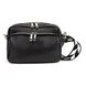 Женская кожаная сумочка с широким ремнем Firenze Italy F-IT-9830-1A Черный
