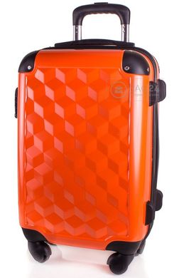 Надміцна пластикова валіза TIANDISHU TU1203M-orange, Помаранчевий