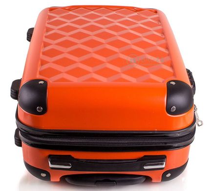 Сверхпрочный пластиковый чемодан TIANDISHU TU1203M-orange, Оранжевый