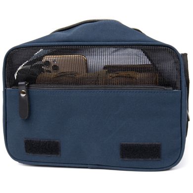 Текстильна сумка-органайзер в подорож Vintage 20656 Темно-синя