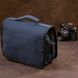 Текстильна сумка-органайзер в подорож Vintage 20656 Темно-синя