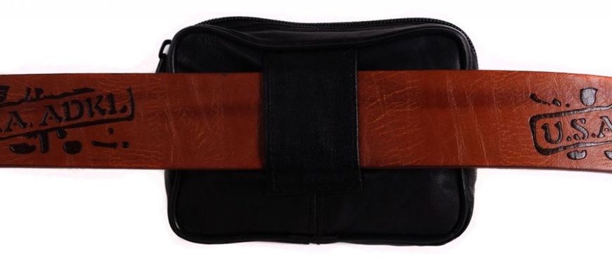 Стильна чоловіча сумка з якісної шкіри Bags Collection 00613, Чорний