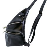 Чоловіча сумка через плече GA-6402-3md чорна бренд TARWA Чорний фото