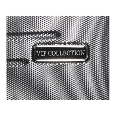 Валіза пластикова маленька Las Vegas 20&rdquo; Vip Collection темно-сіра LV.20.Grey