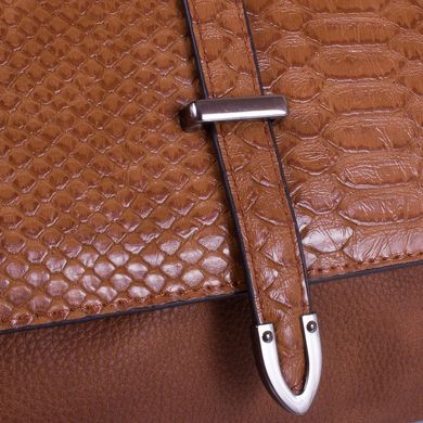 Жіноча сумка-клатч з якісного шкірозамінника AMELIE GALANTI (АМЕЛИ Галант) A991344-light-brown Помаранчевий